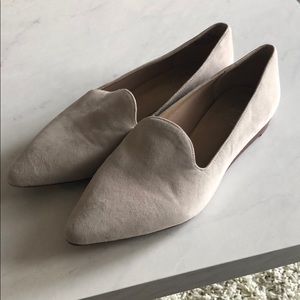 Cream loafer. Worn once